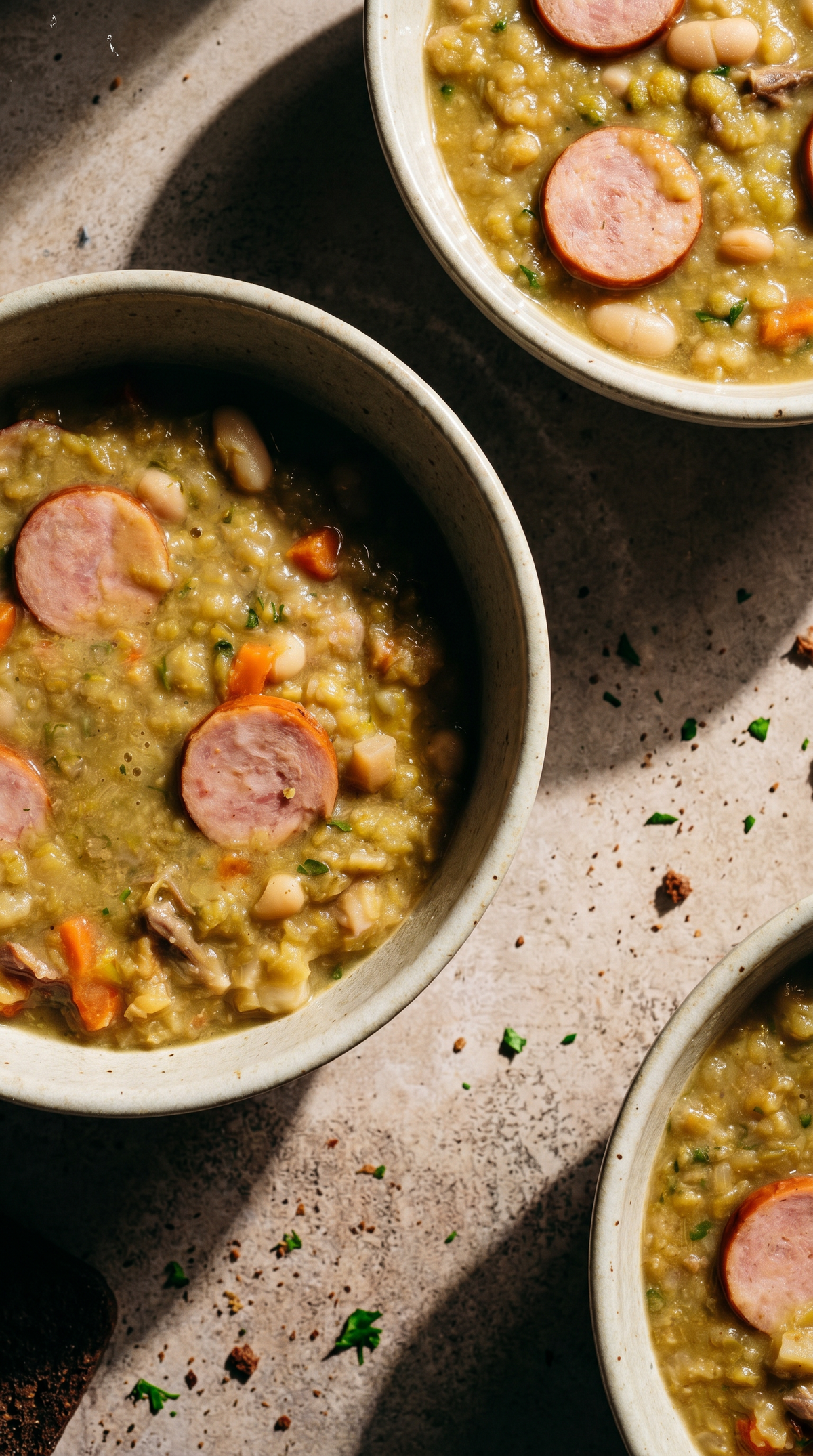 Dutch split pea soup