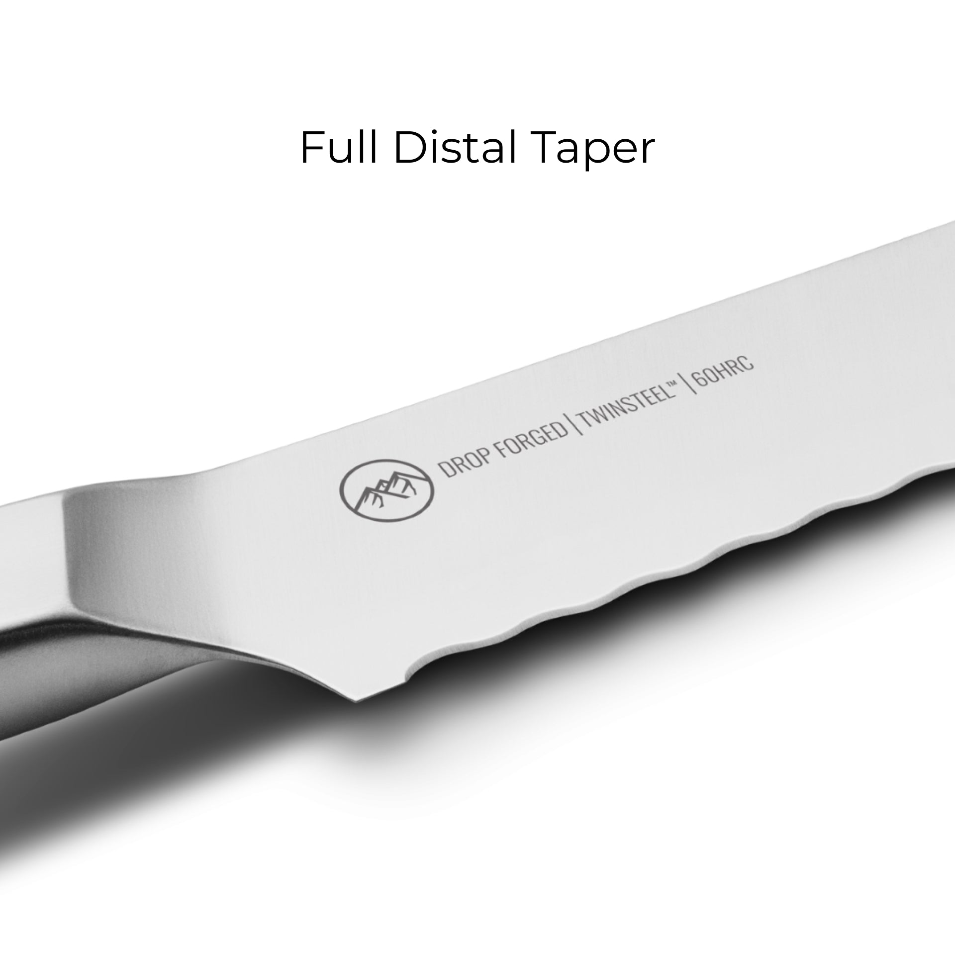 TwinSteel Serrated Knife