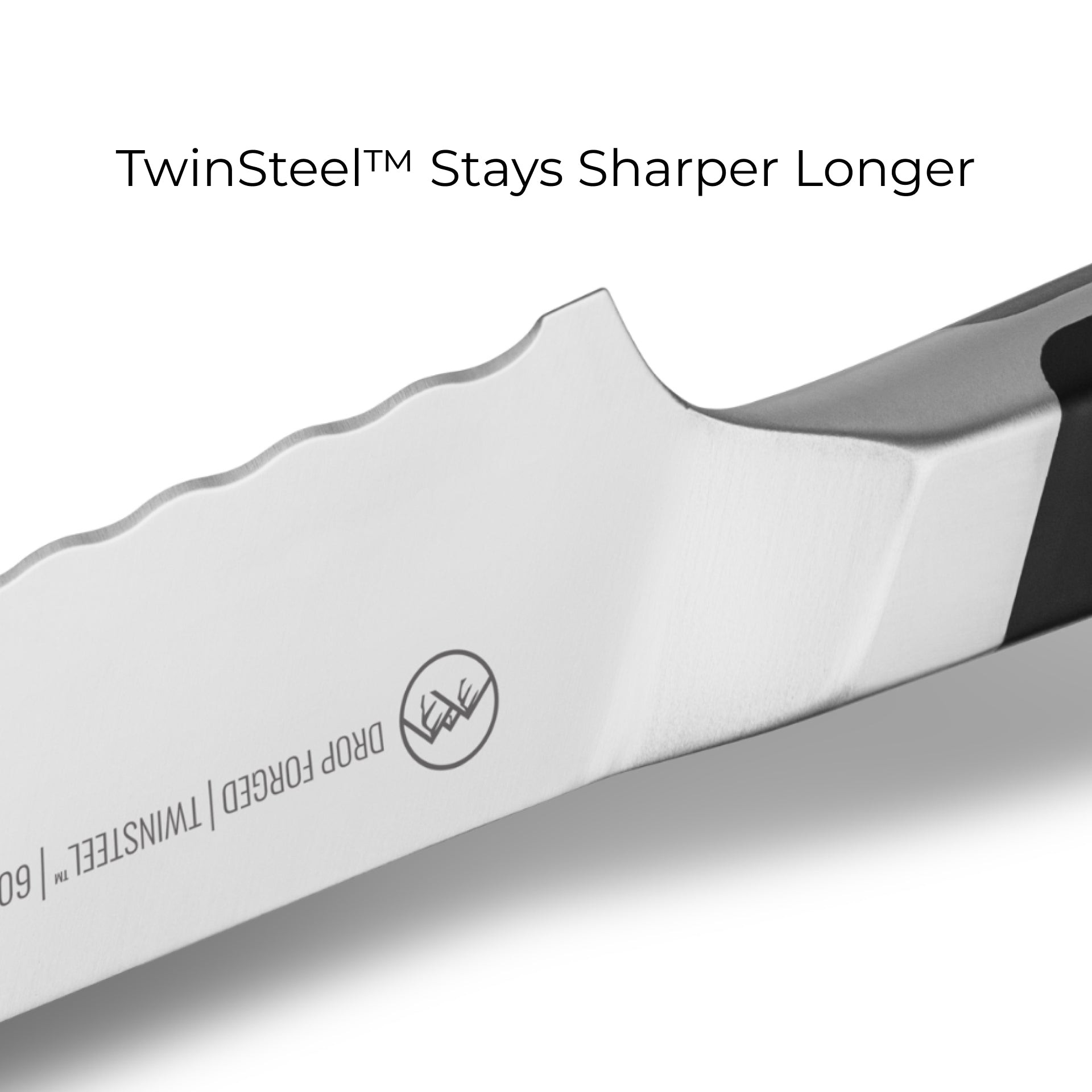 TwinSteel Serrated Knife