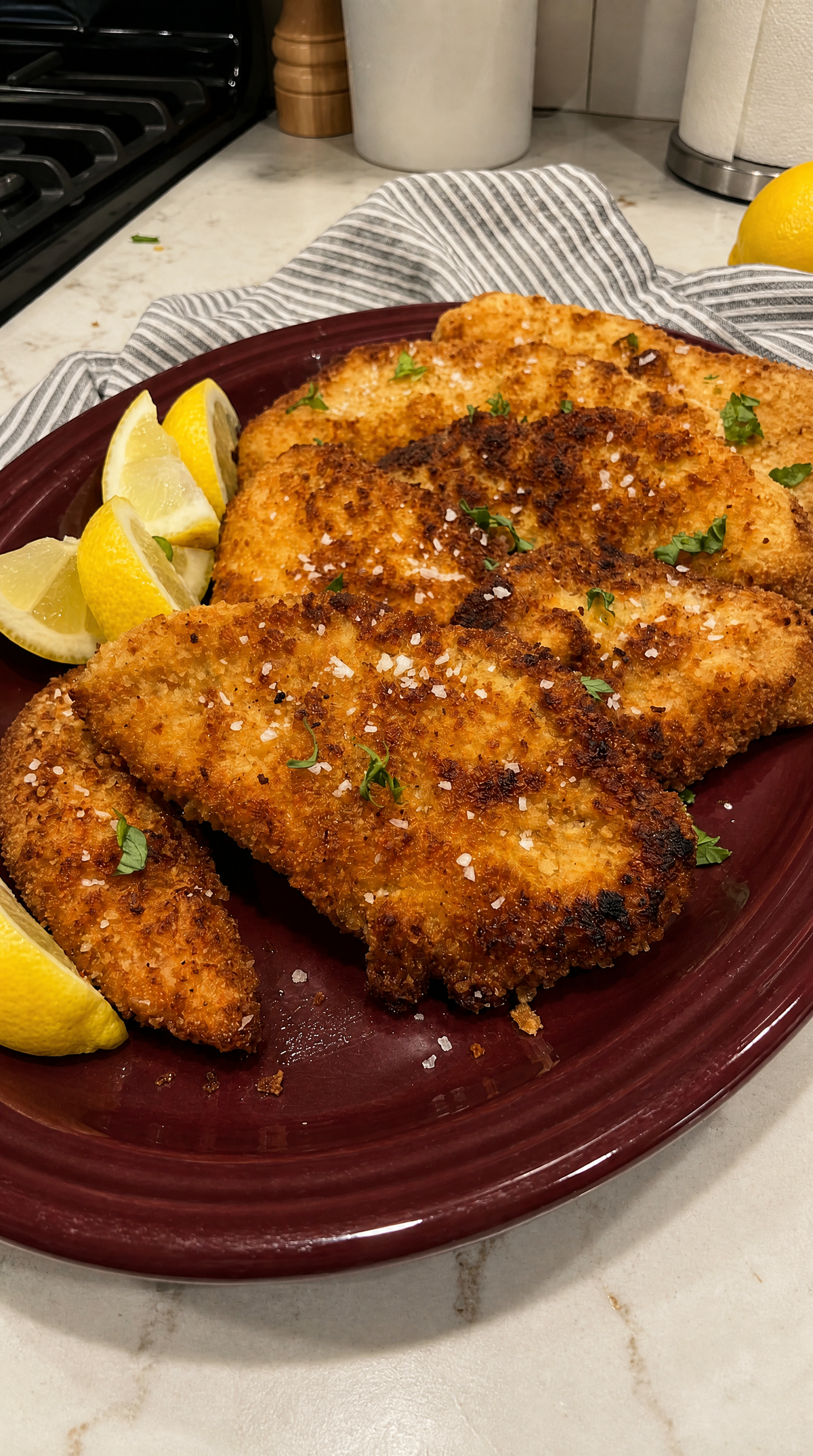 Crispy schnitzel